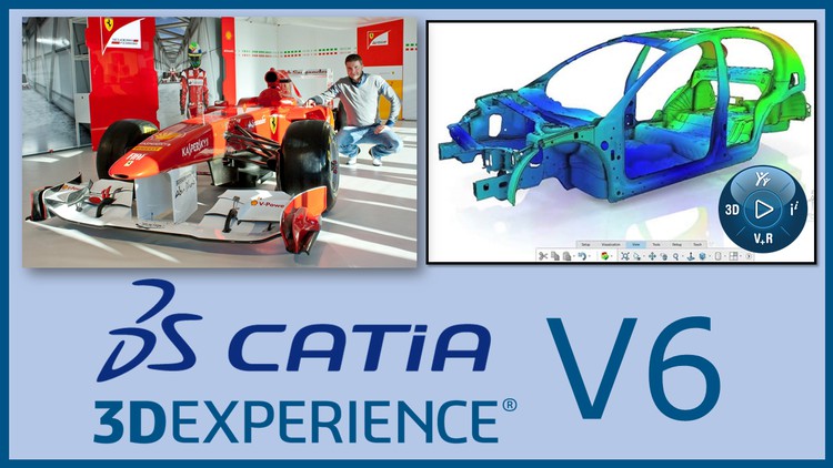 Catia 3DEXPERIENCE (Catia V6) for beginners & Catia V5 users
