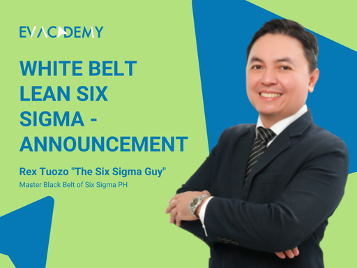 White Belt Lean Six Sigma - Announcement